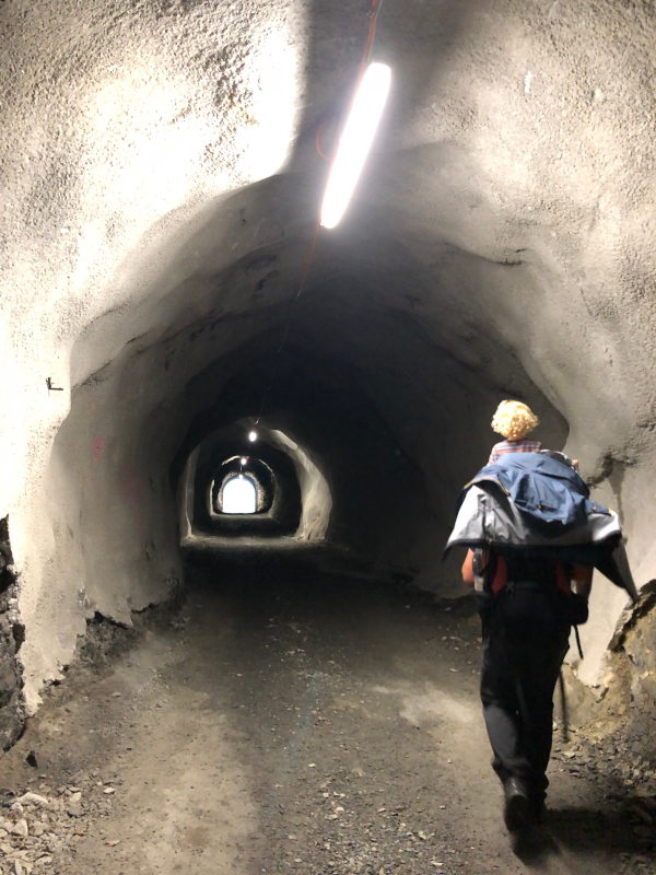Dlouhá cesta světelným tunelem