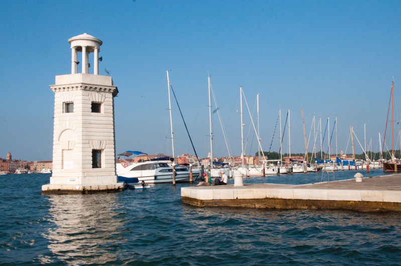 Latarnia morska na wyspie San Giorgio Maggiore