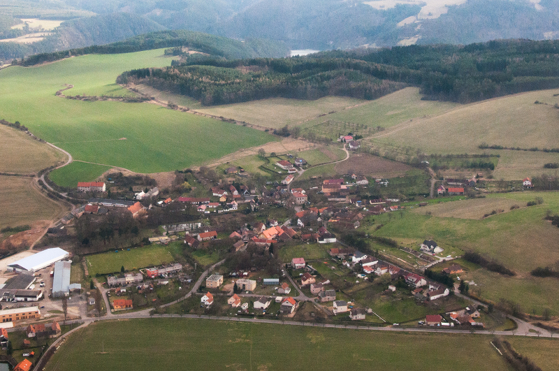 Letecké panorama