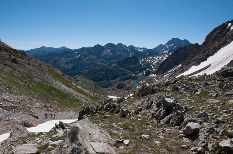 Výhled z Col de la Fâche