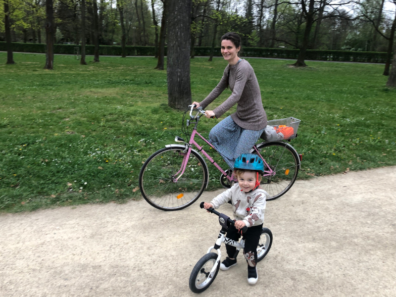 Zácvik cyklistického novice