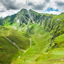 Aksamitne szczyty Alp Tuxertalskich