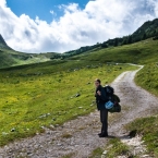 Cestou na Karwendel Haus