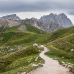 Cestou na Rifugio Genova