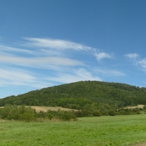 Doubrava a Bělýšov (vlevo) od Poleně