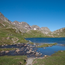Jezero Enbalse de Campo plano
