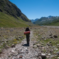 Kamil v údolí Vallée d´Ossou