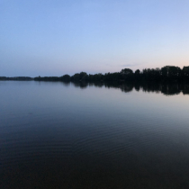 Noční koupání ve Veselí nad Lužnicí