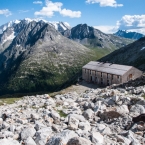 Panorama od chaty Olperer Hütte