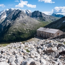 Panorama ze schroniska Olperer Hütte