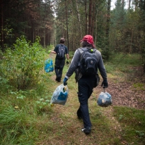 Plzeň - úklid na Bolevci