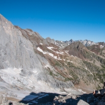 Pohled na Col des Mulets