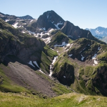 Sestup od Refuge Bayssellance