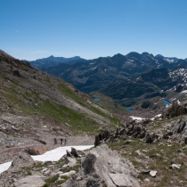 Výhled z Col de la Fâche