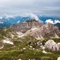 W pobliżu góry Monte Talvena